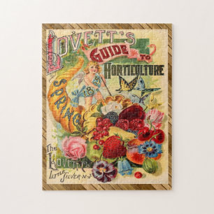 Puzzle COLLECTION DE PRINTEMPS DE PÂTES DE semence Flora