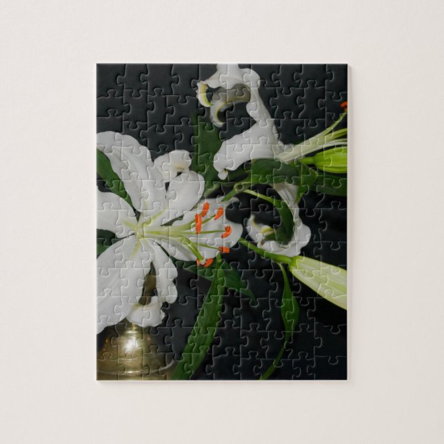 Puzzle Collection Fleur et Laiton de Design Irlandais (Vertical)