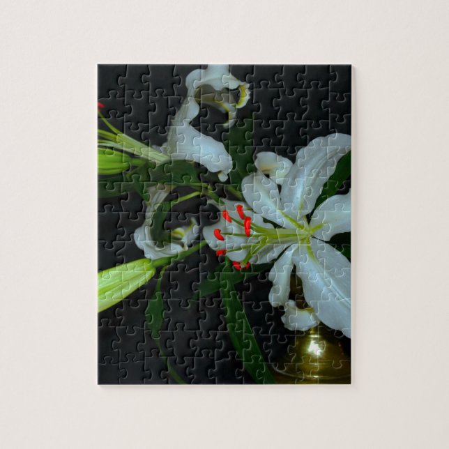 Puzzle Collection Irlandaise de laiton et de fleurs (Vertical)