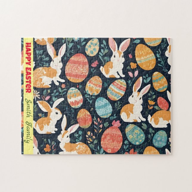 Puzzle Collection lapin de Pâques moderne (Horizontal)
