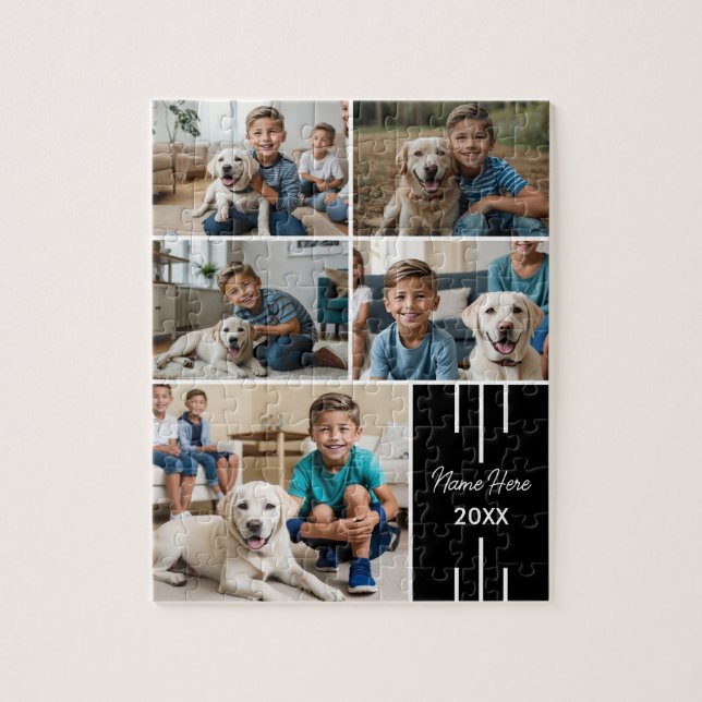 Puzzle Collection photo moderne chic pour animaux (Vertical)