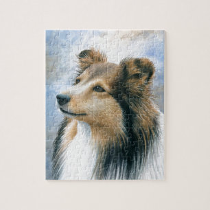 Puzzle Colley de Sheltie du chien 122