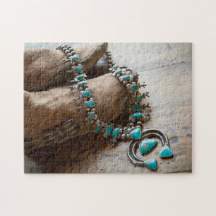 Puzzle Collier à vendre, Santa Fe, Nouveau-Mexique. États