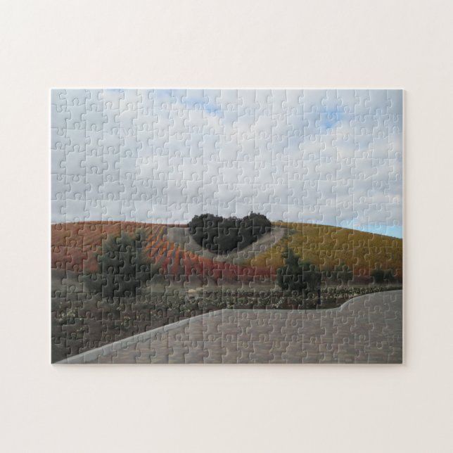 Puzzle : Colline de coeur dans Paso Robles, CA (Horizontal)