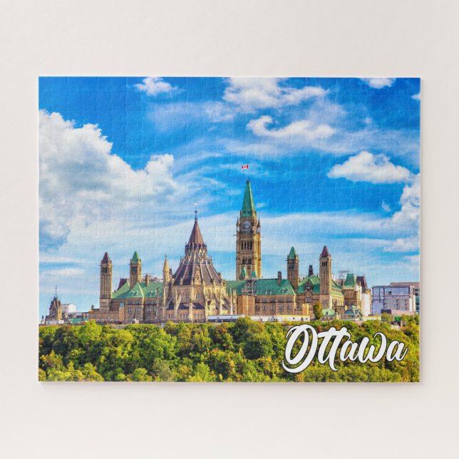 Puzzle Colline du Parlement, Ottawa, Ontario, Canada (Horizontal)