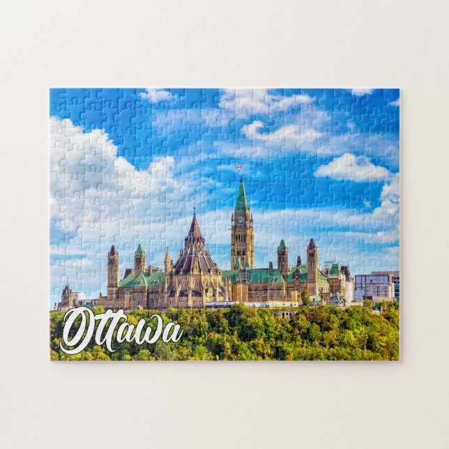 Puzzle Colline du Parlement, Ottawa, Ontario, Canada (Horizontal)