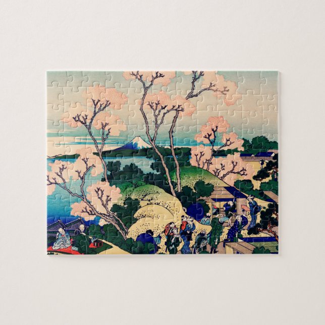 Puzzle Colline Goten-Yama, Shinagawa sur le Tokaido japon (Horizontal)