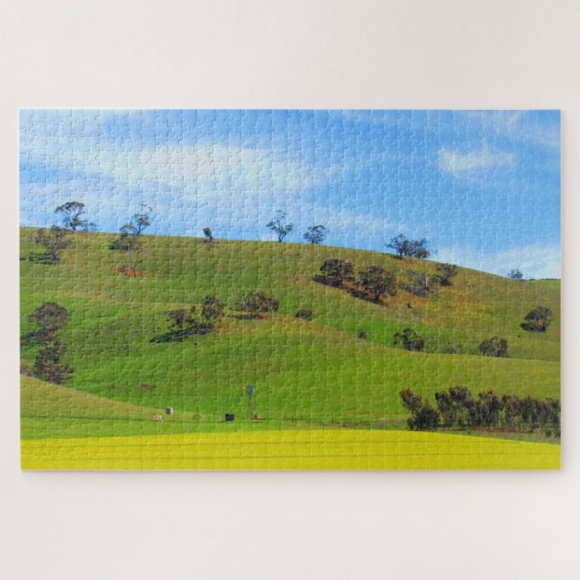 Puzzle collines de canola (Horizontal)