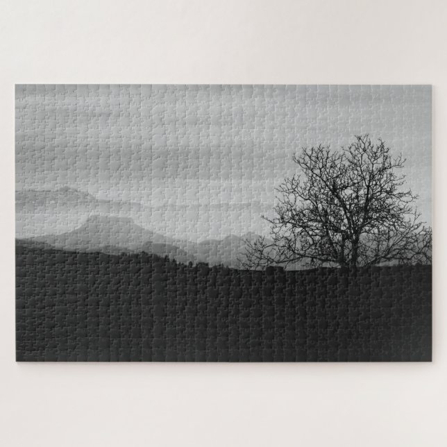 Puzzle Collines grises (Horizontal)
