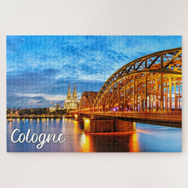 Puzzle Cologne, Allemagne (Horizontal)