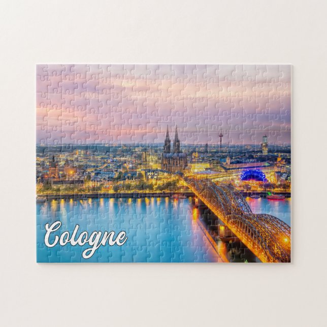 Puzzle Cologne, Allemagne (Horizontal)