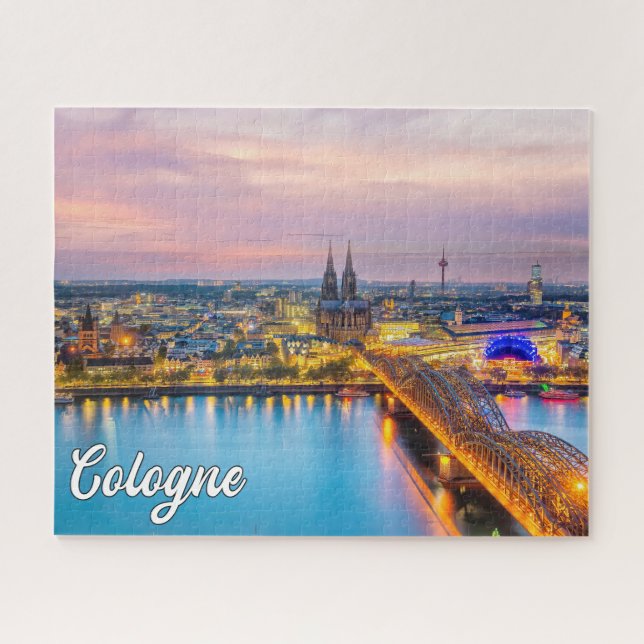 Puzzle Cologne, Allemagne (Horizontal)