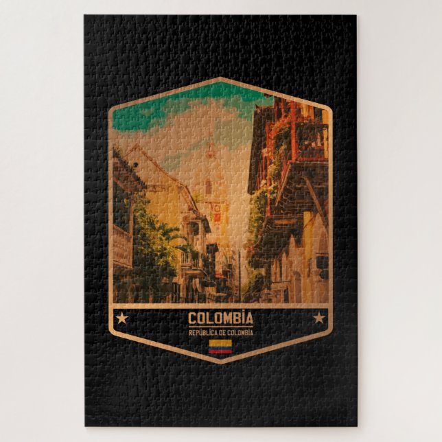 Puzzle Colombie (Vertical)