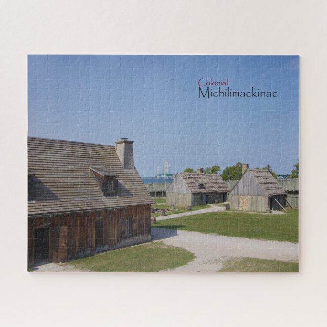 Puzzle colonial Michilimackinac (Horizontal)