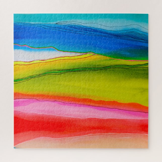 Puzzle Color Wave (Vertical)