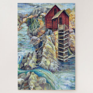 Puzzle Colorado Rocky Mountains River Crystal Mill