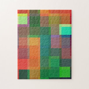 Puzzle coloré de blocs de couleurs difficiles