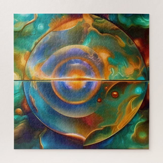 Puzzle Coloré et autrement Abstrait (Vertical)