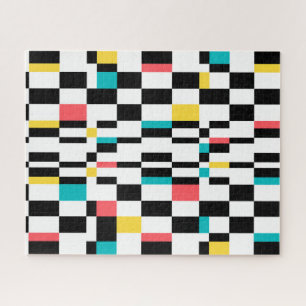 Puzzle Coloré, urbain, moderne, motif géométrique tendanc