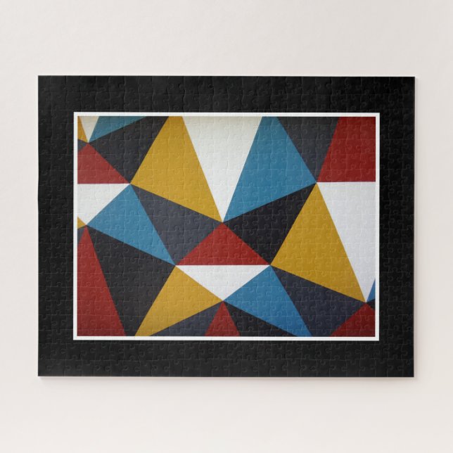 Puzzle Colorful Abstrait amusant Difficile coloré (Horizontal)