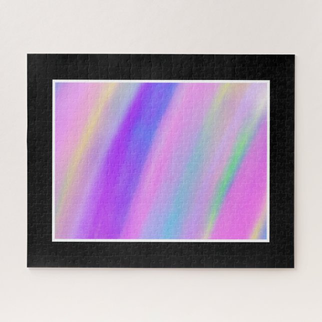 Puzzle Colorful Abstrait amusant Difficile coloré (Horizontal)