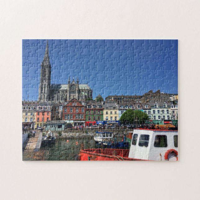 Puzzle Colorful Cobh Harbour (Irlande) (Horizontal)