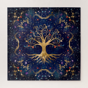 Puzzle Colorful Tree of Life - Yggdrasil