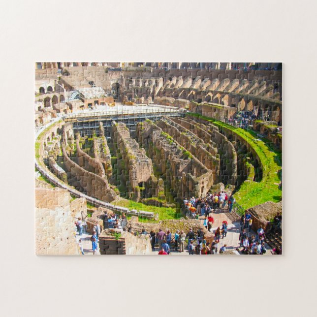 Puzzle Colosseum Rome becomes Colisée Rome. (Horizontal)