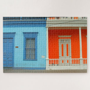 Puzzle Colourful Iquique street 1014-pc