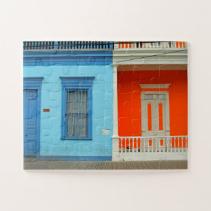Puzzle Colourful Iquique street 30-pc