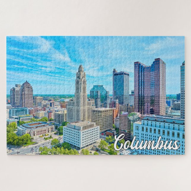 Puzzle Columbus, Ohio, États-Unis (Horizontal)