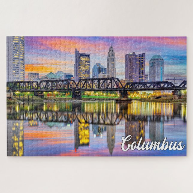 Puzzle Columbus, Ohio, États-Unis (Horizontal)