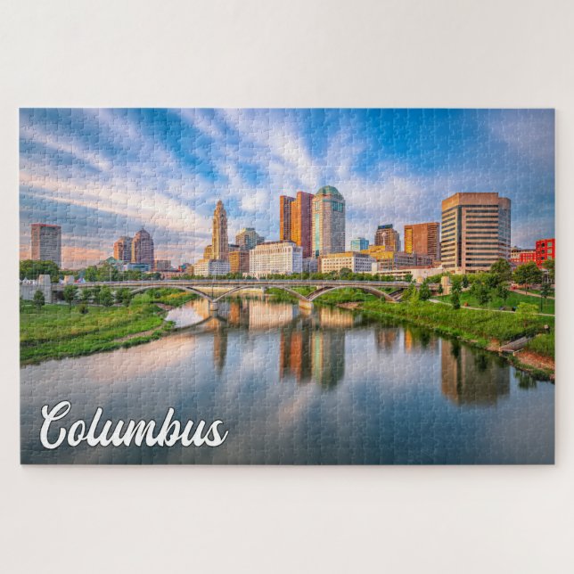 Puzzle Columbus, Ohio, États-Unis (Horizontal)