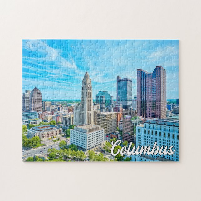 Puzzle Columbus, Ohio, États-Unis (Horizontal)