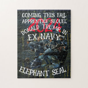 Puzzle Combat de cage de l'éléphant marin de l'US Navy du