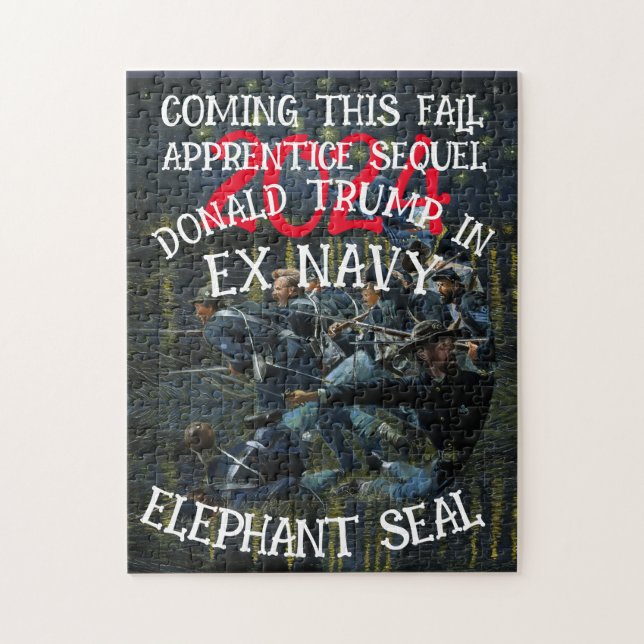 Puzzle Combat de cage de l'éléphant marin de l'US Navy du (Vertical)