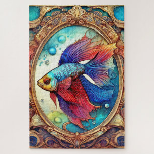 Puzzle Combattant en aquarelle