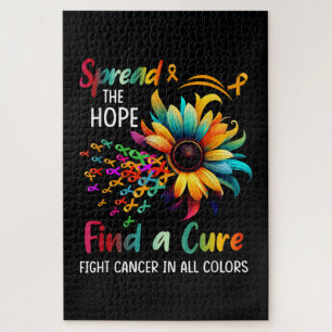 Puzzle Combattre le cancer dans Tourner l'espoir Trouver