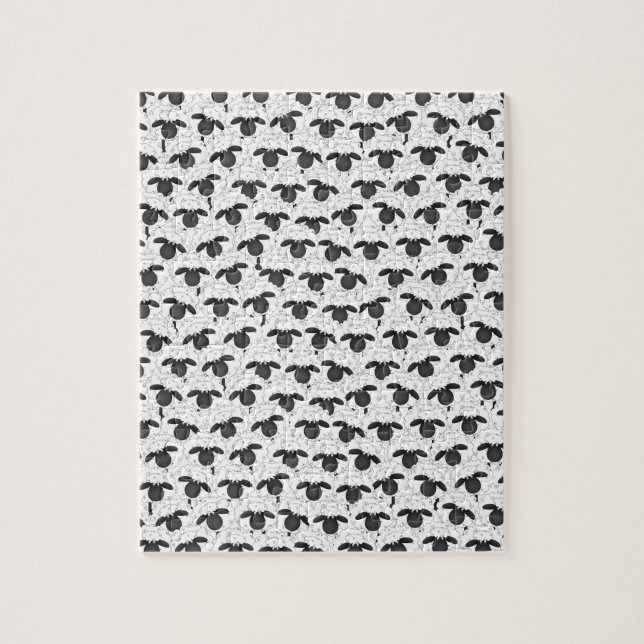 Puzzle Combien de moutons ? (Vertical)