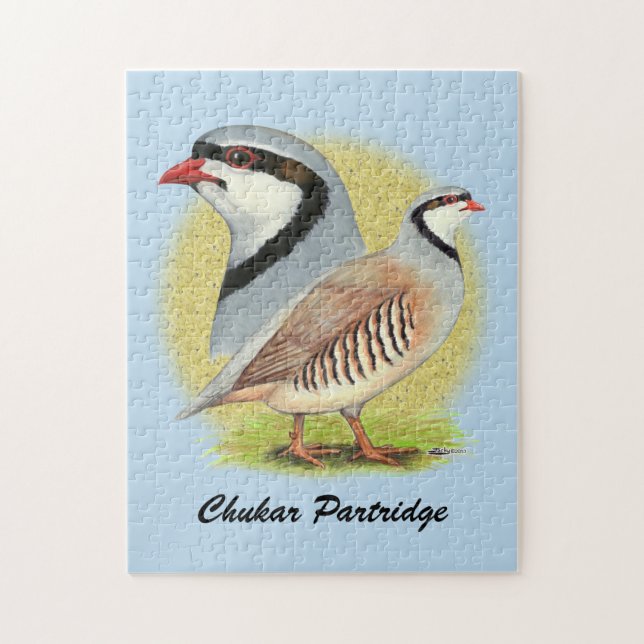 Puzzle Combo de perdrix de Chukar (Vertical)