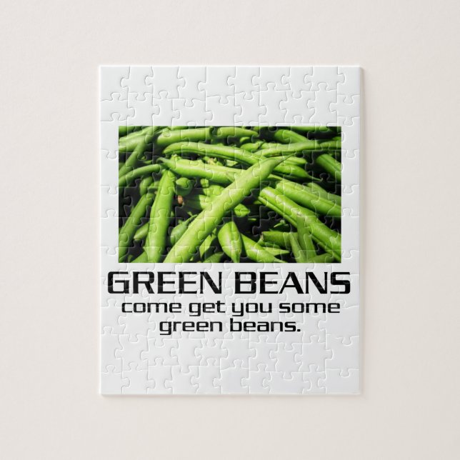 Puzzle Come get you some green beans. (Vertical)