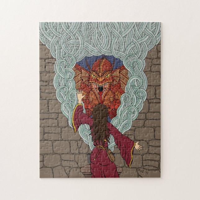 Puzzle Comjurer le dragon (Vertical)