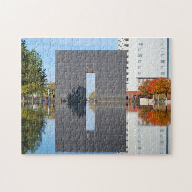 Puzzle commémoratif en Oklahoma (Horizontal)