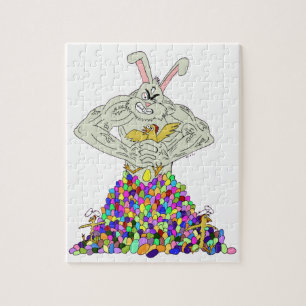 Puzzle Comment le lapin de Pâques obtient ses œufs