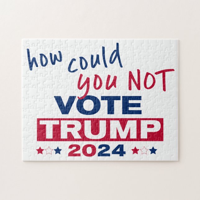 Puzzle Comment ne pas voter TRUMP 2024 (Horizontal)