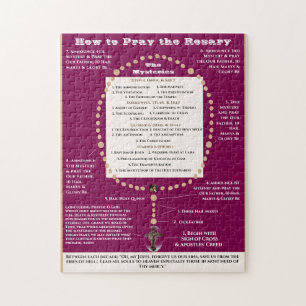 Puzzle Comment prier le Rosaire