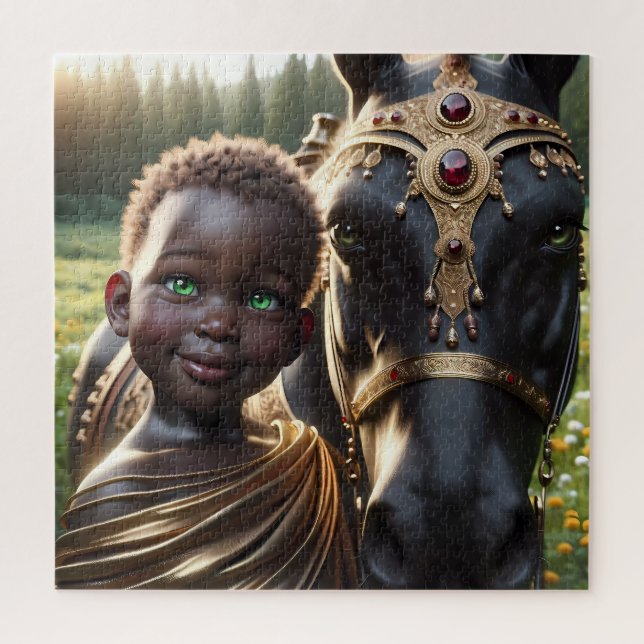 Puzzle Compagnons royaux : L'Embrace de Twilight (Vertical)