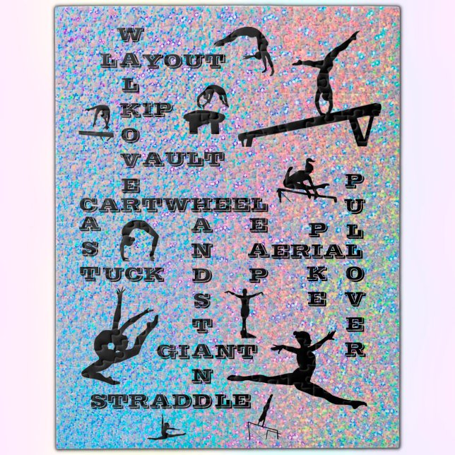 Puzzle Compétences en gymnastique Mots-croisés Holographi (Créateur téléchargé)