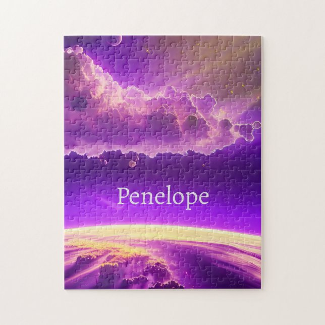 Puzzle Complètement Imaginaire Violet et Violet Fun Unive (Vertical)