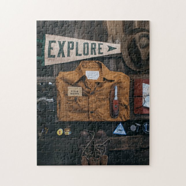 Puzzle Complexe photographique en bois Explorer Jigsaw Pu (Vertical)